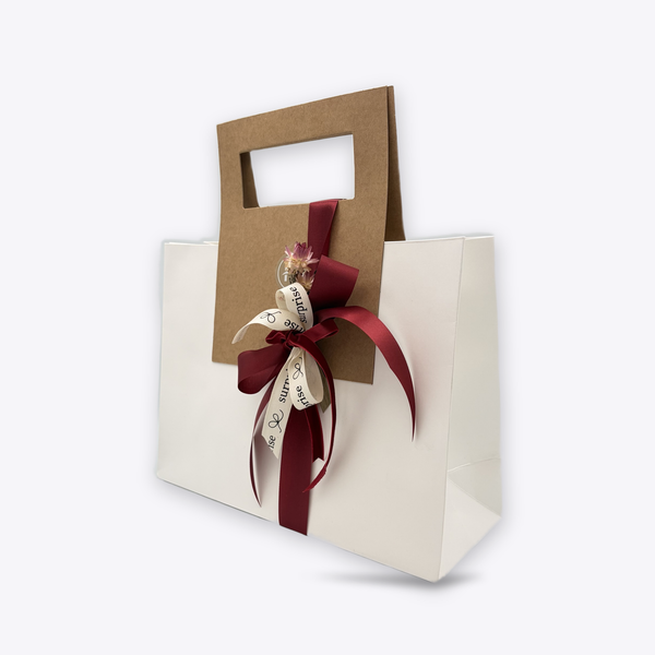 Manolo Bag Geschenktasche Weiß