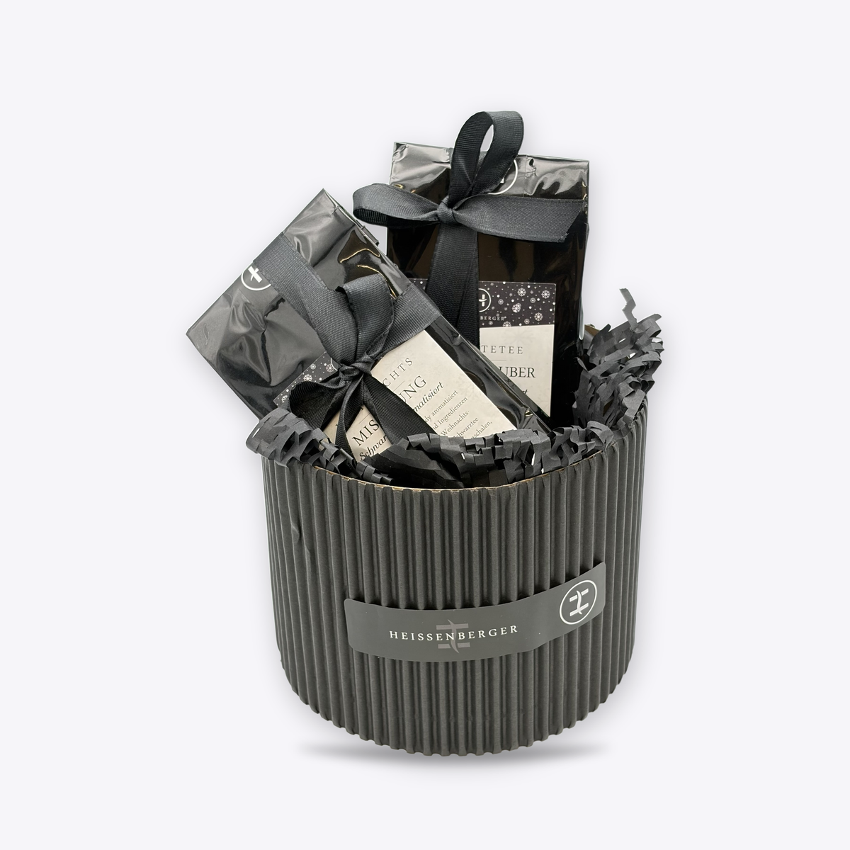 Schwarze Geschenkbox Blackbox Heissenberger