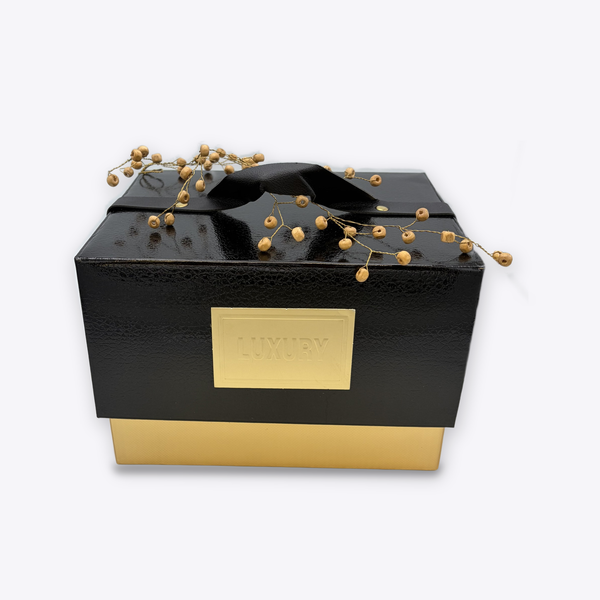Luxury Geschenkbox schwarz gold