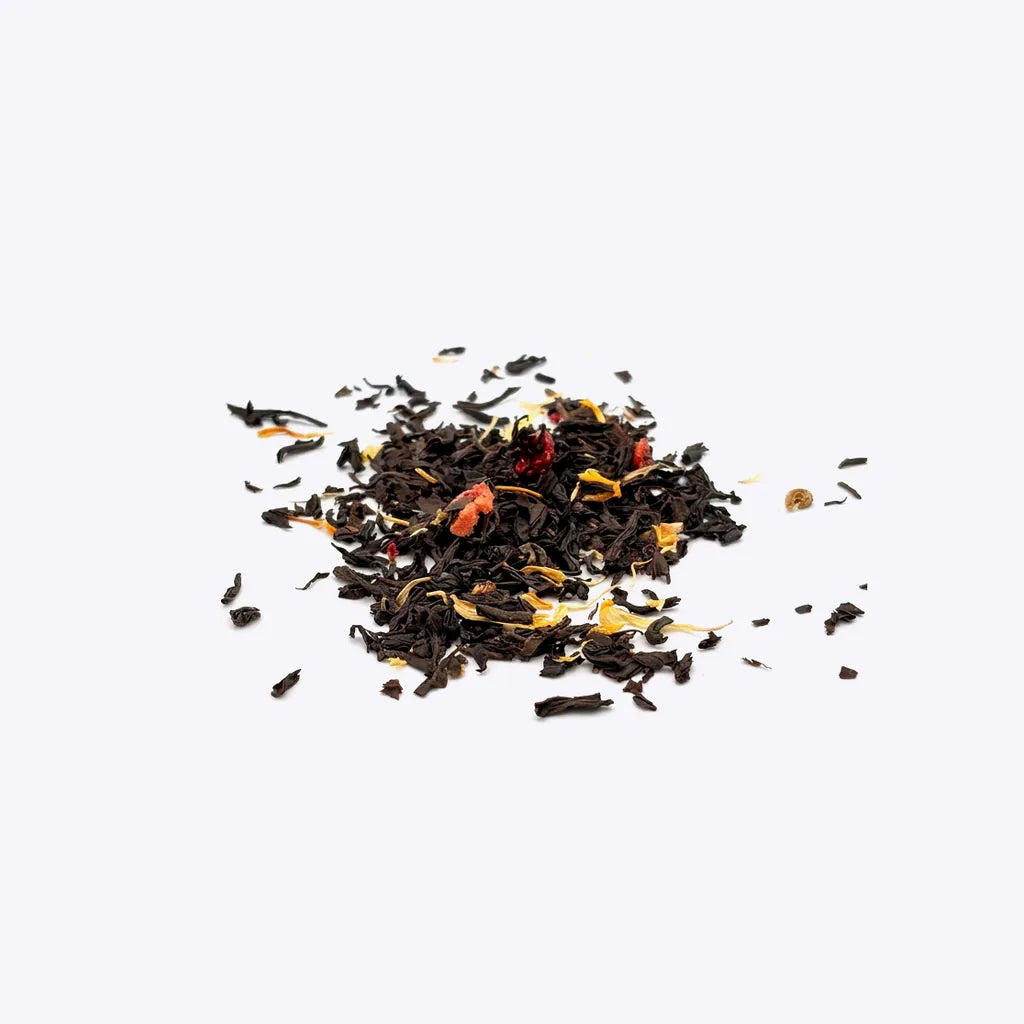 Schwarztee Pfirsich Erdbeere – Heissenberger Tee & Kaffee