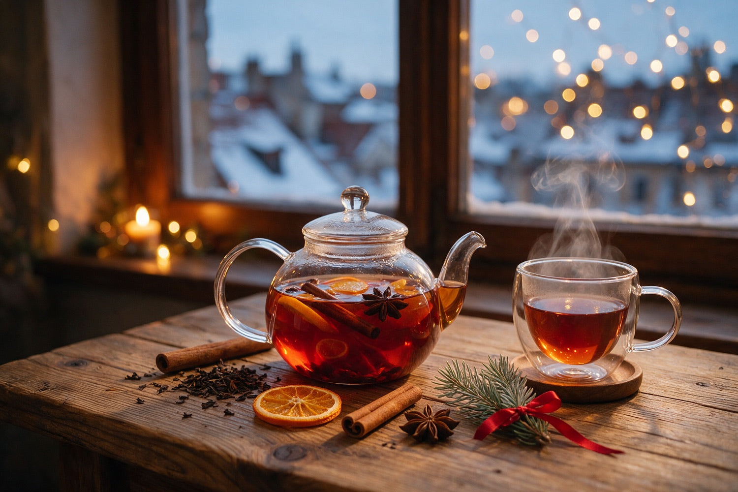 Weihnachtstees für gemütliche Winterabende